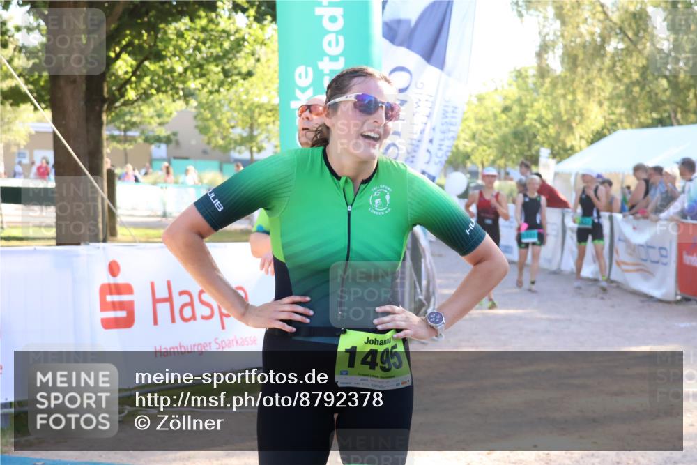 07.09.2025 - 19. Norderstedt Triathlon Zöllner http://msf.ph/oto/8792378 07.09.2025 16:37:14 Ziel 530, 1065, 1495 meine-sportfotos.de