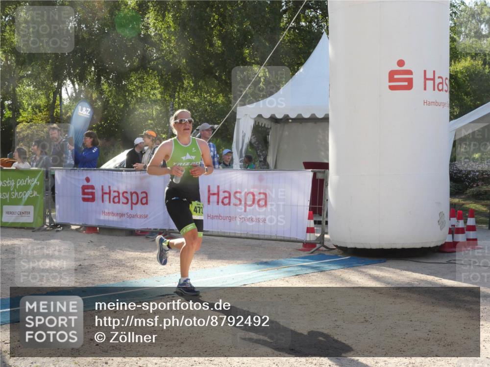07.09.2025 - 19. Norderstedt Triathlon Zöllner http://msf.ph/oto/8792492 07.09.2025 16:27:04 Ziel 473, 1511 meine-sportfotos.de