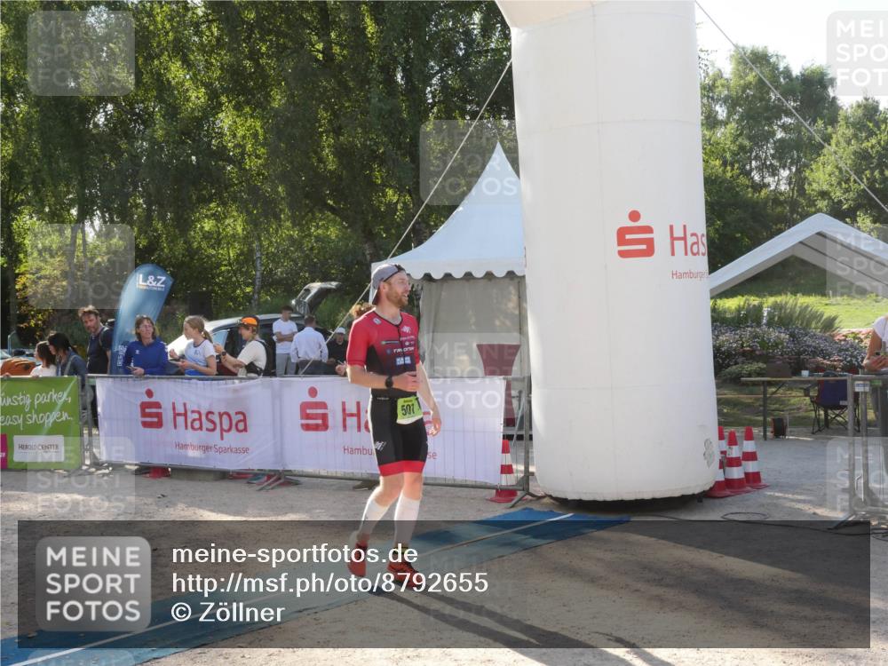 07.09.2025 - 19. Norderstedt Triathlon Zöllner http://msf.ph/oto/8792655 07.09.2025 16:28:38 Ziel 487, 507, 1534 meine-sportfotos.de
