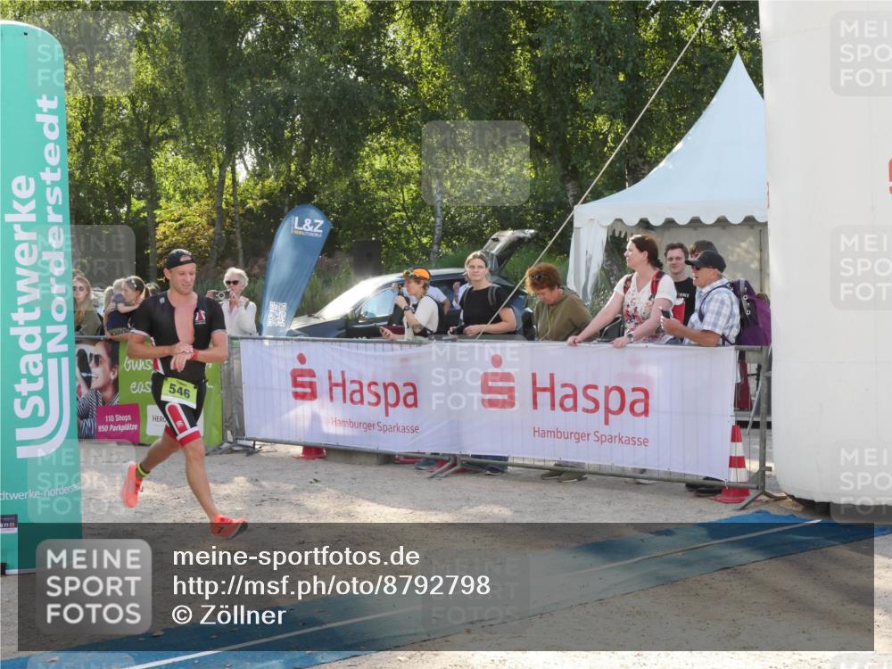 07.09.2025 - 19. Norderstedt Triathlon Zöllner http://msf.ph/oto/8792798 07.09.2025 16:30:45 Ziel 546 meine-sportfotos.de
