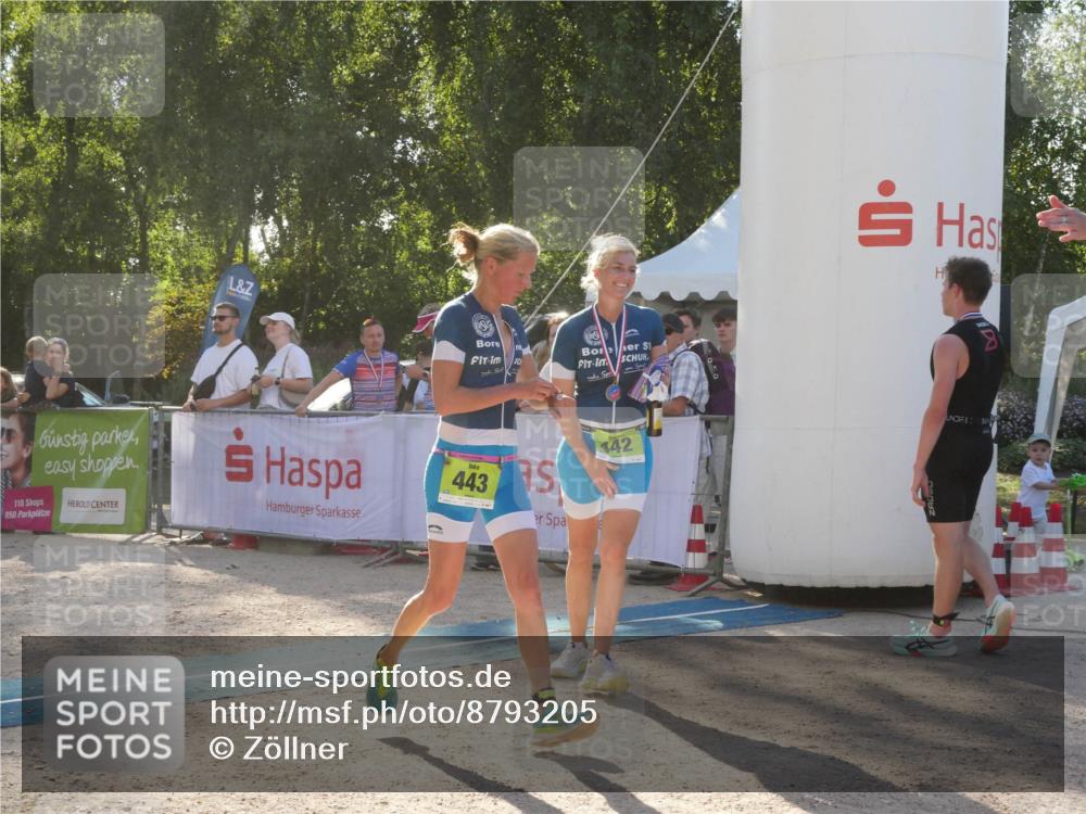 07.09.2025 - 19. Norderstedt Triathlon Zöllner http://msf.ph/oto/8793205 07.09.2025 16:34:03 Ziel 443 meine-sportfotos.de