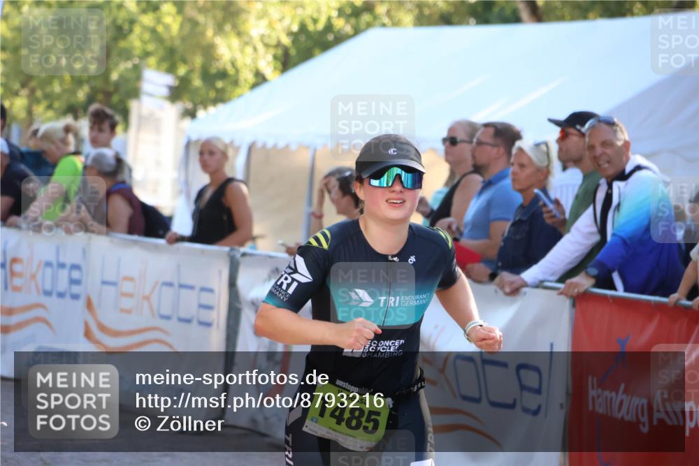 07.09.2025 - 19. Norderstedt Triathlon Zöllner http://msf.ph/oto/8793216 07.09.2025 16:40:14 Ziel 1485, 1582 meine-sportfotos.de
