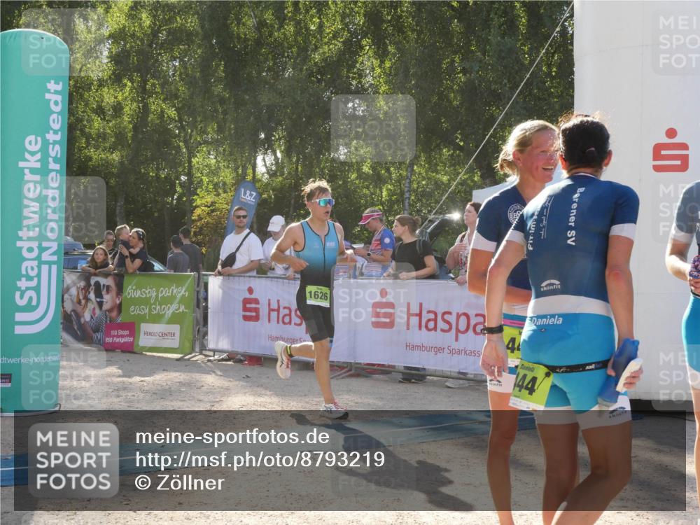 07.09.2025 - 19. Norderstedt Triathlon Zöllner http://msf.ph/oto/8793219 07.09.2025 16:34:20 Ziel 1626 meine-sportfotos.de