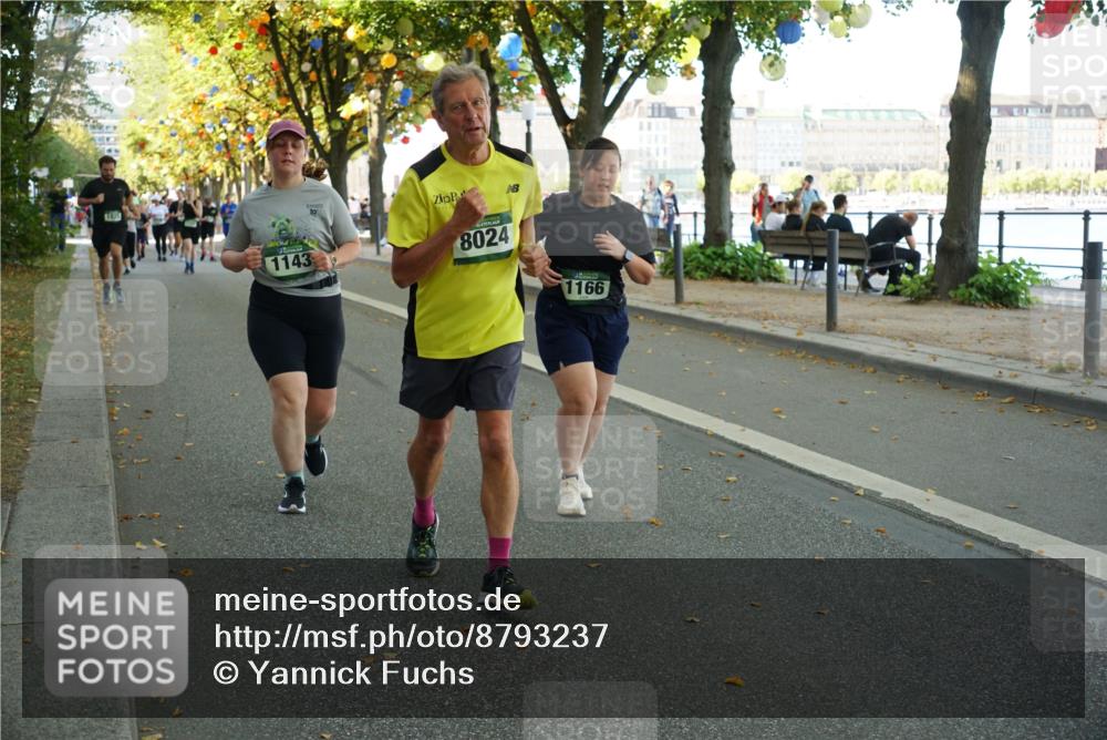 07.09.2025 - BARMER Alsterlauf Yannick Fuchs http://msf.ph/oto/8793237 07.09.2025 11:40:33 Laufen 1143, 8024, 1166 meine-sportfotos.de