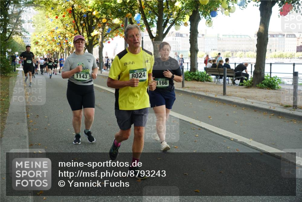 07.09.2025 - BARMER Alsterlauf Yannick Fuchs http://msf.ph/oto/8793243 07.09.2025 11:40:33 Laufen 1025, 1143, 10, 8024, 1166 meine-sportfotos.de