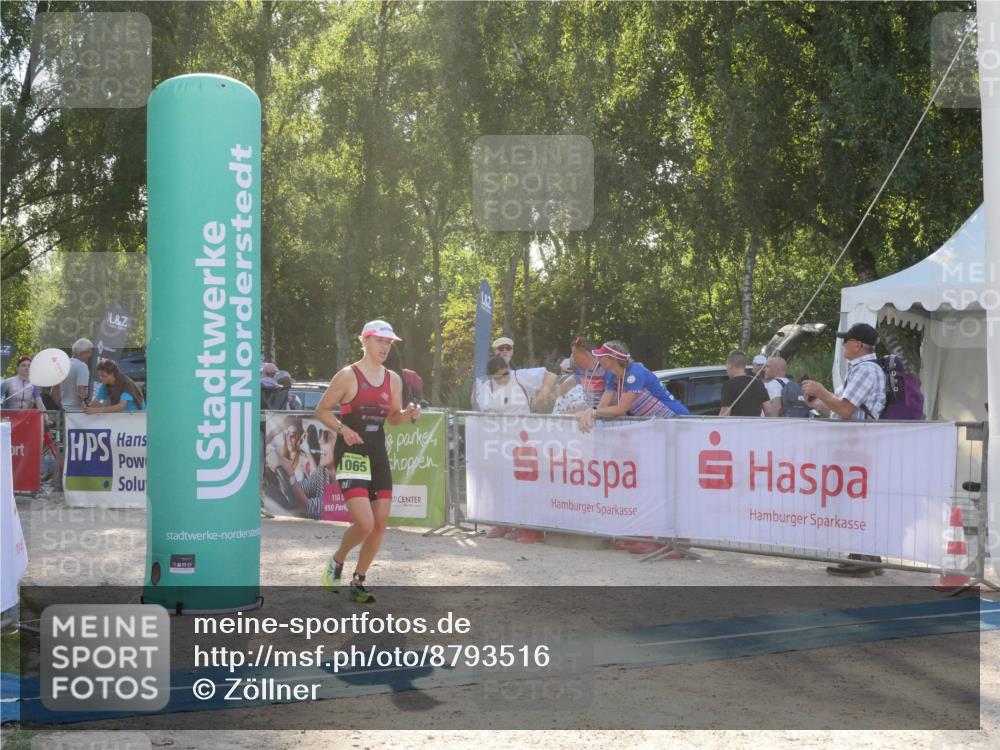 07.09.2025 - 19. Norderstedt Triathlon Zöllner http://msf.ph/oto/8793516 07.09.2025 16:37:19 Ziel 530, 1065, 1495 meine-sportfotos.de