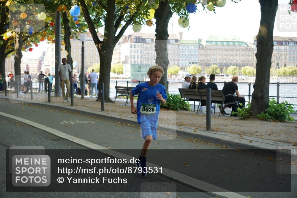07.09.2025 - BARMER Alsterlauf Yannick Fuchs http://msf.ph/oto/8793531 07.09.2025 11:41:08 Laufen 8026 meine-sportfotos.de
