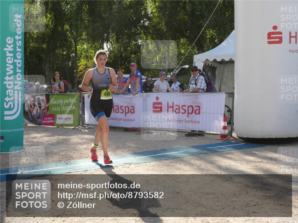 07.09.2025 - 19. Norderstedt Triathlon Zöllner http://msf.ph/oto/8793582 07.09.2025 16:37:50 Ziel 449 meine-sportfotos.de