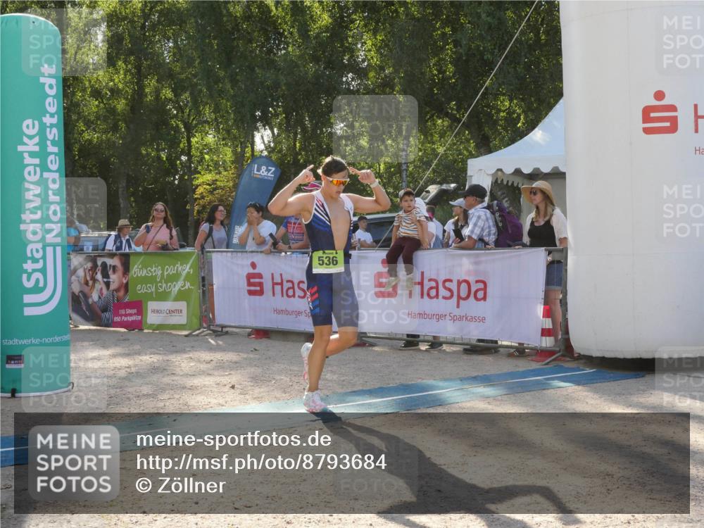 07.09.2025 - 19. Norderstedt Triathlon Zöllner http://msf.ph/oto/8793684 07.09.2025 16:38:46 Ziel 536, 917, 1481 meine-sportfotos.de