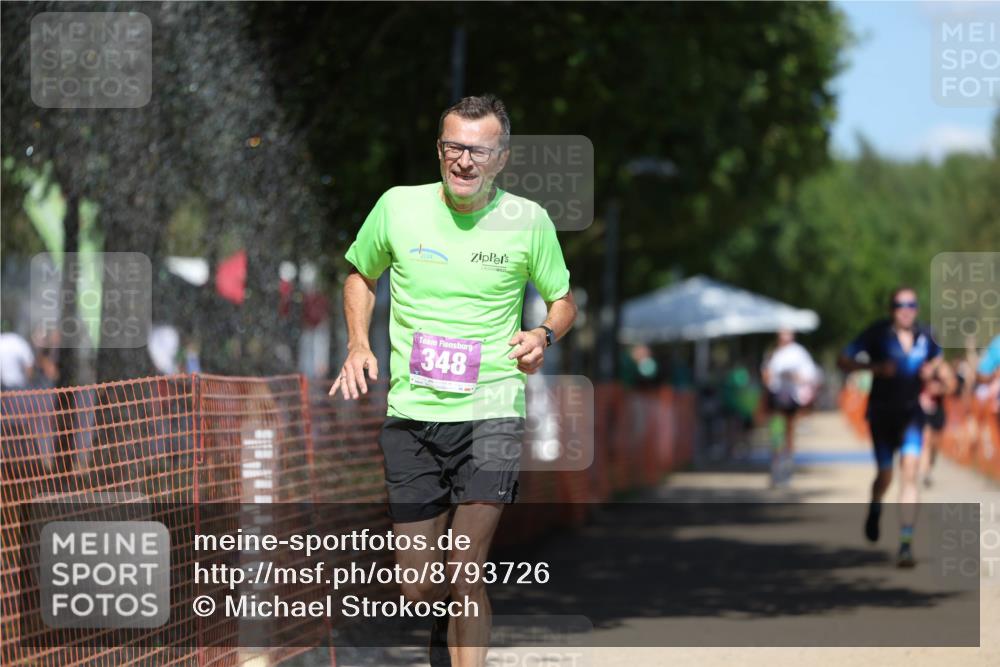 07.09.2025 - 19. Norderstedt Triathlon Michael Strokosch http://msf.ph/oto/8793726 07.09.2025 13:44:45 Laufen 315, 348 meine-sportfotos.de