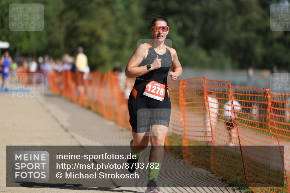 07.09.2025 - 19. Norderstedt Triathlon Michael Strokosch http://msf.ph/oto/8793782 07.09.2025 11:49:13 Laufen 1278 meine-sportfotos.de