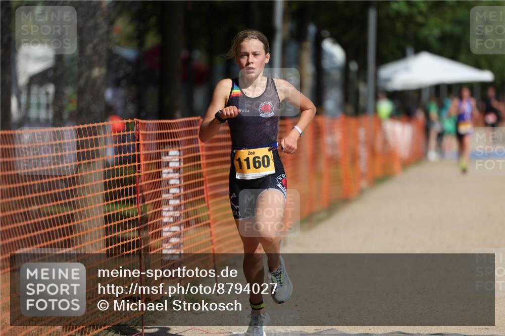 07.09.2025 - 19. Norderstedt Triathlon Michael Strokosch http://msf.ph/oto/8794027 07.09.2025 11:49:52 Laufen 1160, 1383 meine-sportfotos.de
