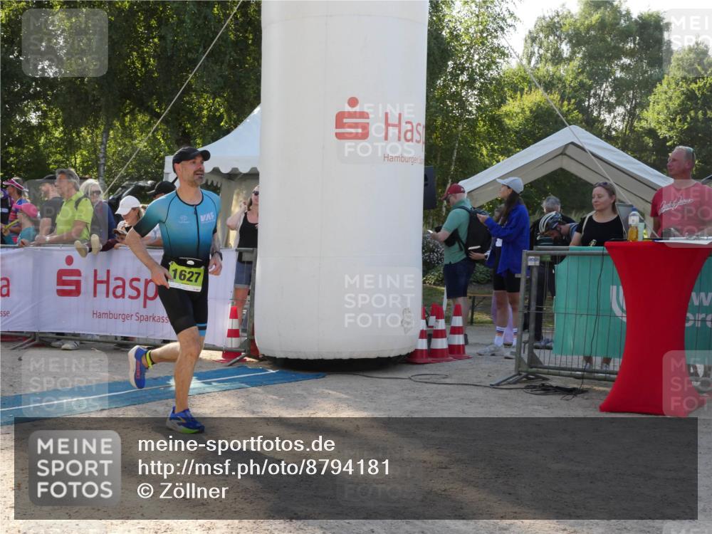 07.09.2025 - 19. Norderstedt Triathlon Zöllner http://msf.ph/oto/8794181 07.09.2025 16:44:46 Ziel 1627 meine-sportfotos.de