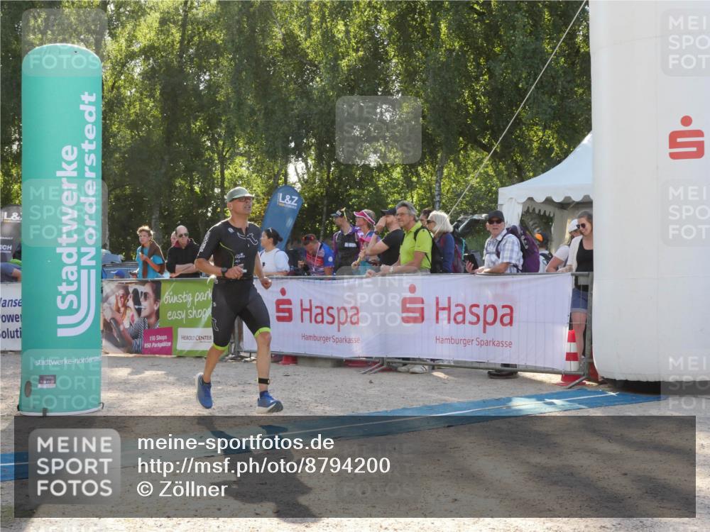 07.09.2025 - 19. Norderstedt Triathlon Zöllner http://msf.ph/oto/8794200 07.09.2025 16:45:13 Ziel 1082, 1609 meine-sportfotos.de