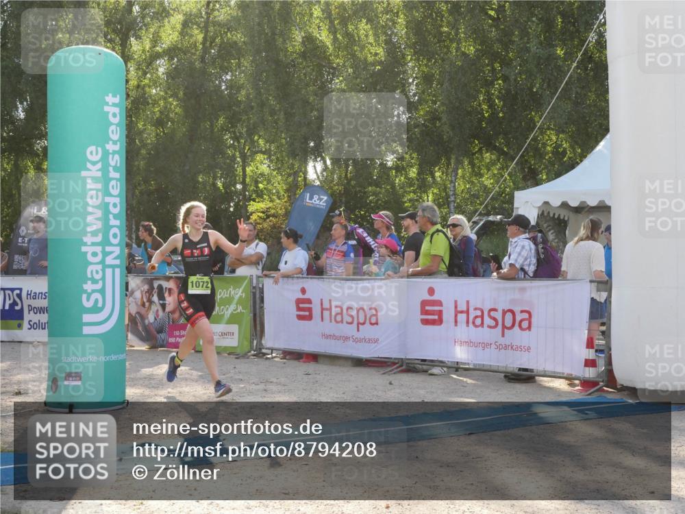 07.09.2025 - 19. Norderstedt Triathlon Zöllner http://msf.ph/oto/8794208 07.09.2025 16:45:20 Ziel 509, 1052, 1072, 1569 meine-sportfotos.de