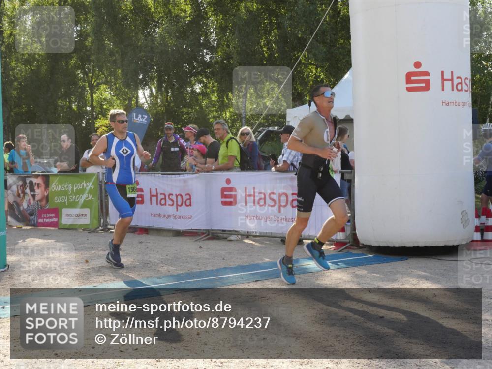 07.09.2025 - 19. Norderstedt Triathlon Zöllner http://msf.ph/oto/8794237 07.09.2025 16:45:24 Ziel 509, 1052, 1072, 1569 meine-sportfotos.de