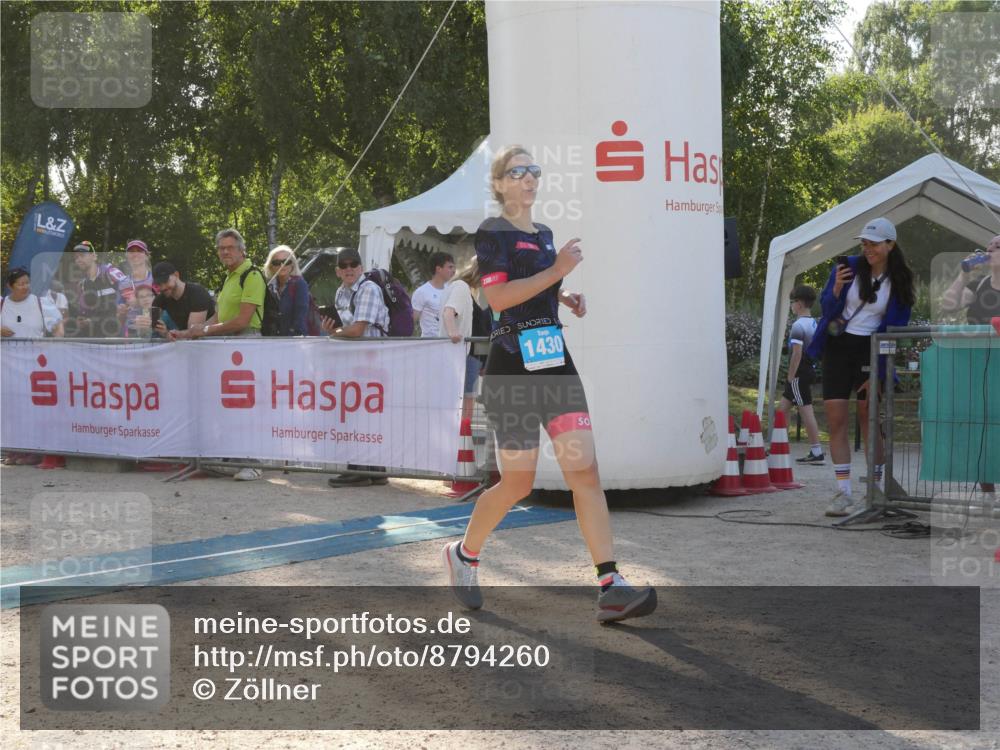 07.09.2025 - 19. Norderstedt Triathlon Zöllner http://msf.ph/oto/8794260 07.09.2025 16:45:38 Ziel 1430 meine-sportfotos.de