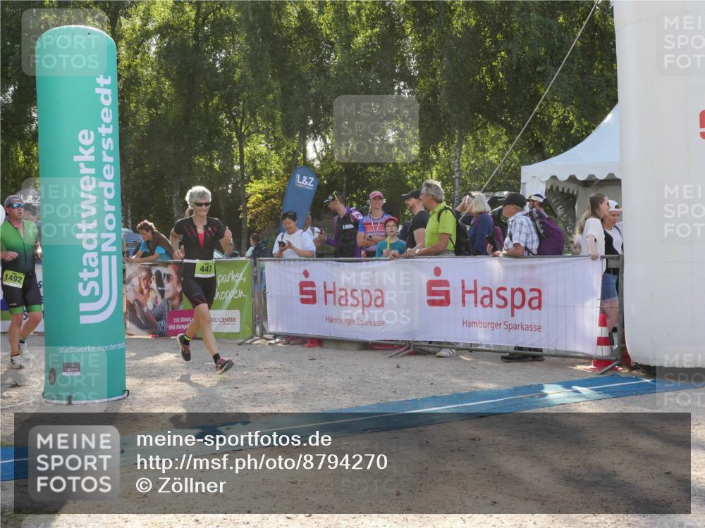 07.09.2025 - 19. Norderstedt Triathlon Zöllner http://msf.ph/oto/8794270 07.09.2025 16:46:03 Ziel 447, 1492 meine-sportfotos.de