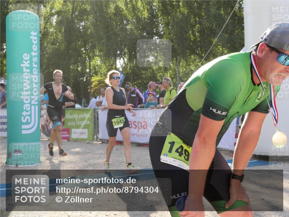 07.09.2025 - 19. Norderstedt Triathlon Zöllner http://msf.ph/oto/8794304 07.09.2025 16:46:14 Ziel 474, 1043, 1621 meine-sportfotos.de