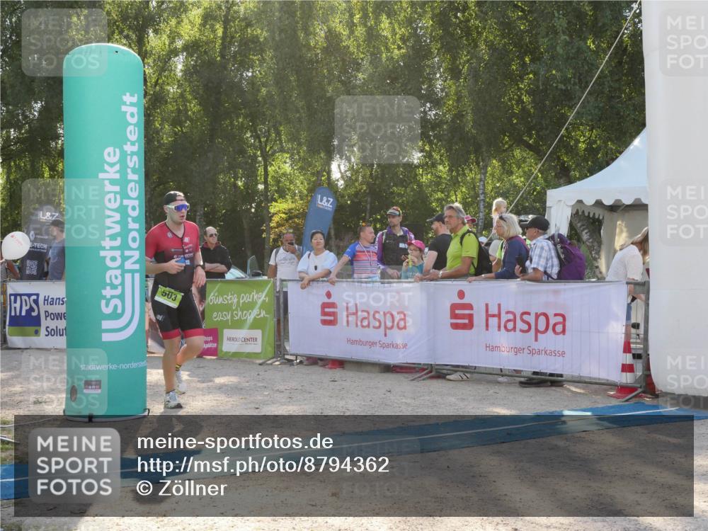 07.09.2025 - 19. Norderstedt Triathlon Zöllner http://msf.ph/oto/8794362 07.09.2025 16:47:02 Ziel 503 meine-sportfotos.de