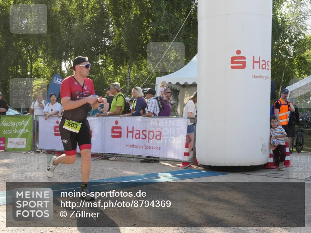 07.09.2025 - 19. Norderstedt Triathlon Zöllner http://msf.ph/oto/8794369 07.09.2025 16:47:03 Ziel 503 meine-sportfotos.de