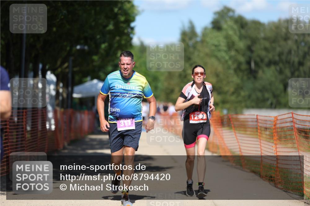 07.09.2025 - 19. Norderstedt Triathlon Michael Strokosch http://msf.ph/oto/8794420 07.09.2025 13:47:47 Laufen 311, 777, 1298 meine-sportfotos.de