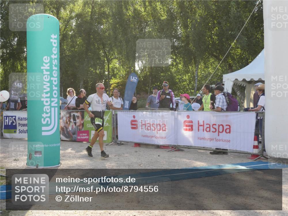 07.09.2025 - 19. Norderstedt Triathlon Zöllner http://msf.ph/oto/8794556 07.09.2025 16:49:09 Ziel 399, 1103, 1497, 1589 meine-sportfotos.de