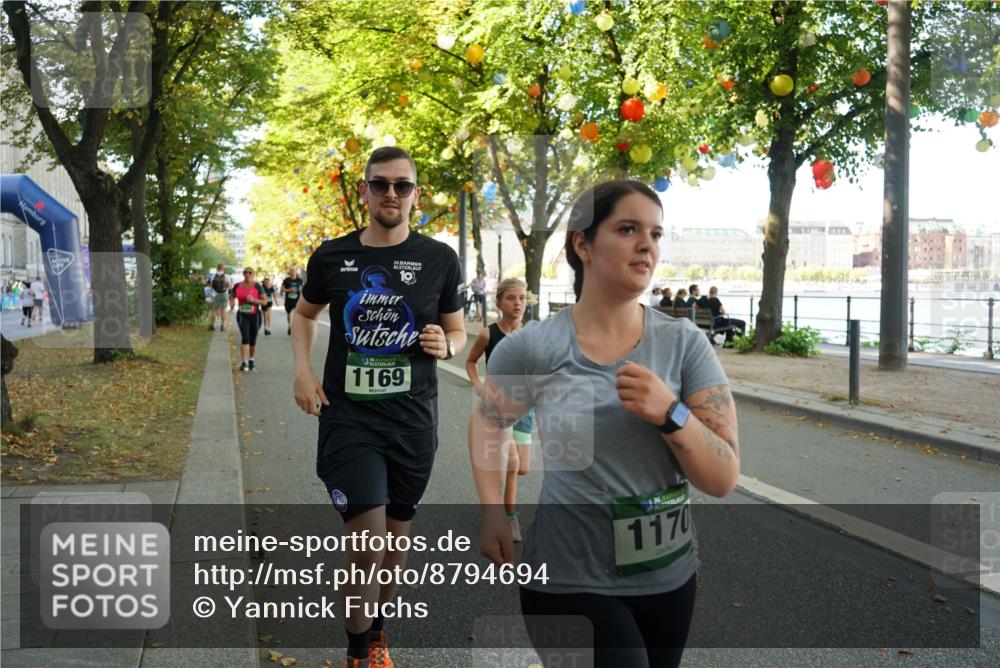 07.09.2025 - BARMER Alsterlauf Yannick Fuchs http://msf.ph/oto/8794694 07.09.2025 11:42:46 Laufen 29, 10, 1169, 36, 1170 meine-sportfotos.de