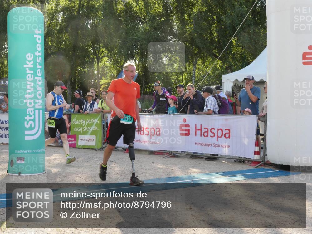 07.09.2025 - 19. Norderstedt Triathlon Zöllner http://msf.ph/oto/8794796 07.09.2025 16:52:00 Ziel 431, 1084, 1092, 1513, 1567 meine-sportfotos.de