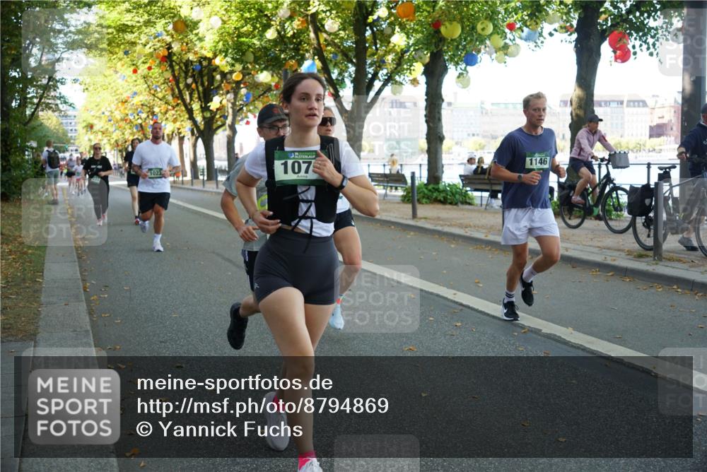 07.09.2025 - BARMER Alsterlauf Yannick Fuchs http://msf.ph/oto/8794869 07.09.2025 11:43:14 Laufen 1023, 107, 1146 meine-sportfotos.de