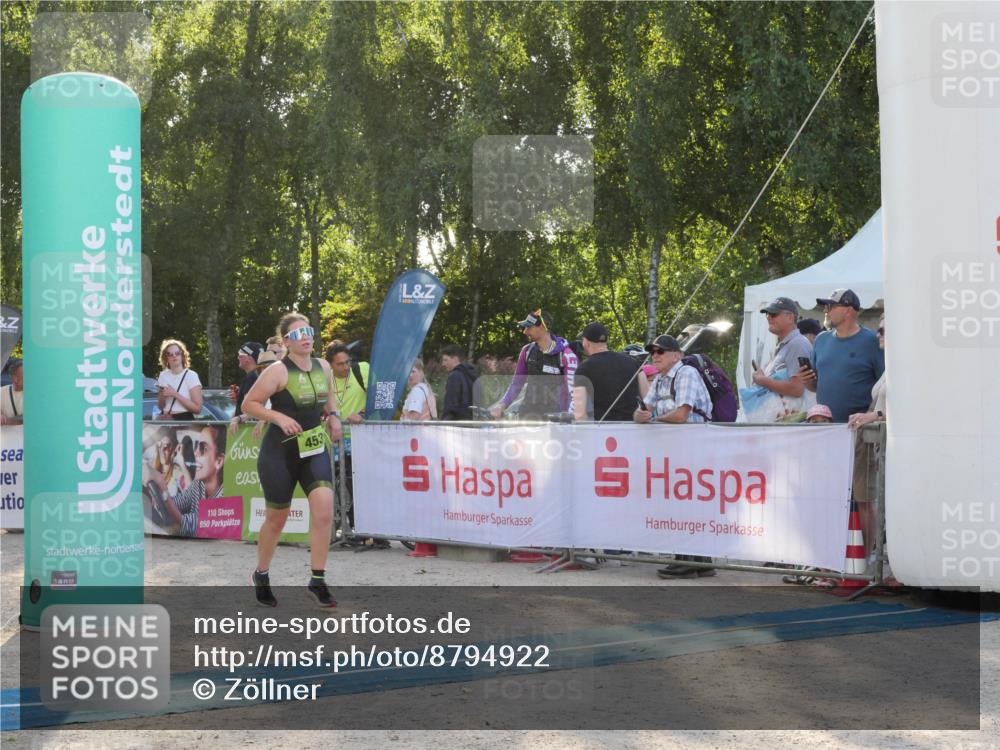07.09.2025 - 19. Norderstedt Triathlon Zöllner http://msf.ph/oto/8794922 07.09.2025 16:54:44 Ziel 453 meine-sportfotos.de