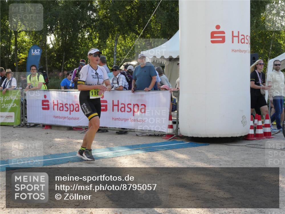 07.09.2025 - 19. Norderstedt Triathlon Zöllner http://msf.ph/oto/8795057 07.09.2025 16:56:55 Ziel 1107 meine-sportfotos.de