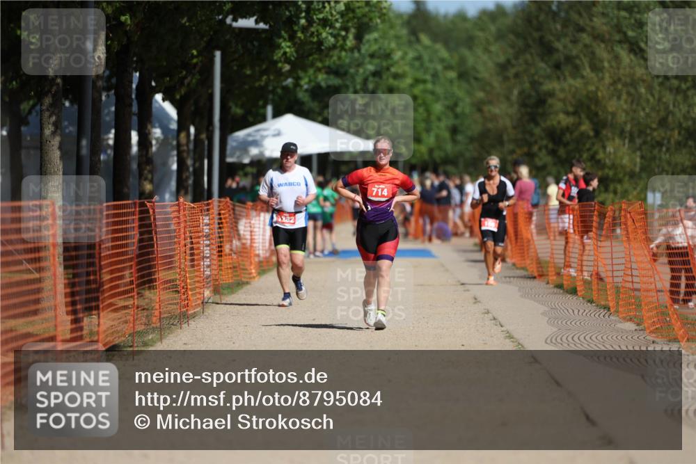 07.09.2025 - 19. Norderstedt Triathlon Michael Strokosch http://msf.ph/oto/8795084 07.09.2025 12:16:10 Laufen  meine-sportfotos.de