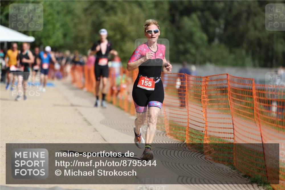07.09.2025 - 19. Norderstedt Triathlon Michael Strokosch http://msf.ph/oto/8795344 07.09.2025 12:17:17 Laufen 155 meine-sportfotos.de