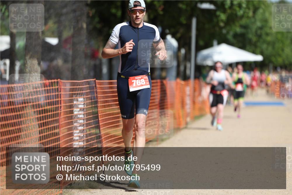 07.09.2025 - 19. Norderstedt Triathlon Michael Strokosch http://msf.ph/oto/8795499 07.09.2025 12:17:48 Laufen 768 meine-sportfotos.de