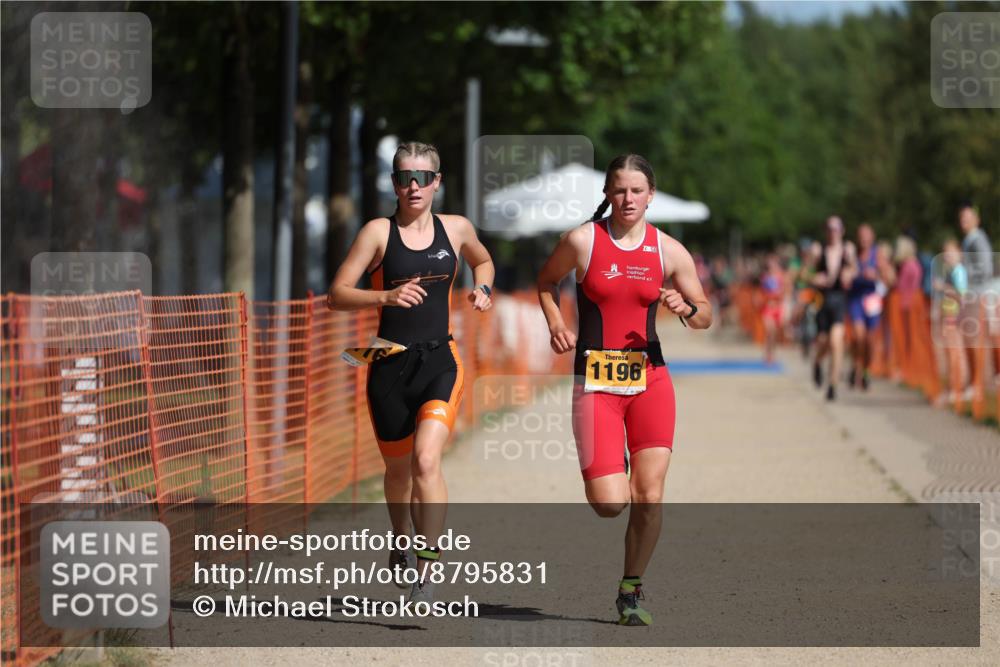 07.09.2025 - 19. Norderstedt Triathlon Michael Strokosch http://msf.ph/oto/8795831 07.09.2025 11:54:05 Laufen 1168, 1196 meine-sportfotos.de