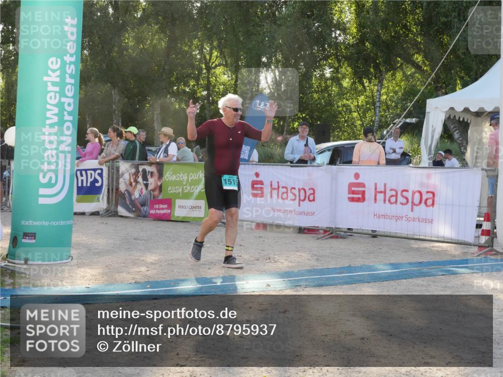 07.09.2025 - 19. Norderstedt Triathlon Zöllner http://msf.ph/oto/8795937 07.09.2025 17:07:28 Ziel 1515 meine-sportfotos.de