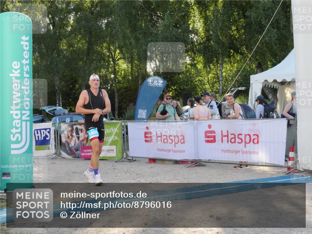 07.09.2025 - 19. Norderstedt Triathlon Zöllner http://msf.ph/oto/8796016 07.09.2025 17:08:33 Ziel 1405 meine-sportfotos.de