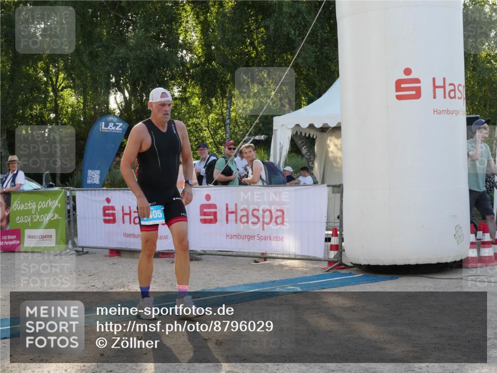 07.09.2025 - 19. Norderstedt Triathlon Zöllner http://msf.ph/oto/8796029 07.09.2025 17:08:34 Ziel 1405 meine-sportfotos.de