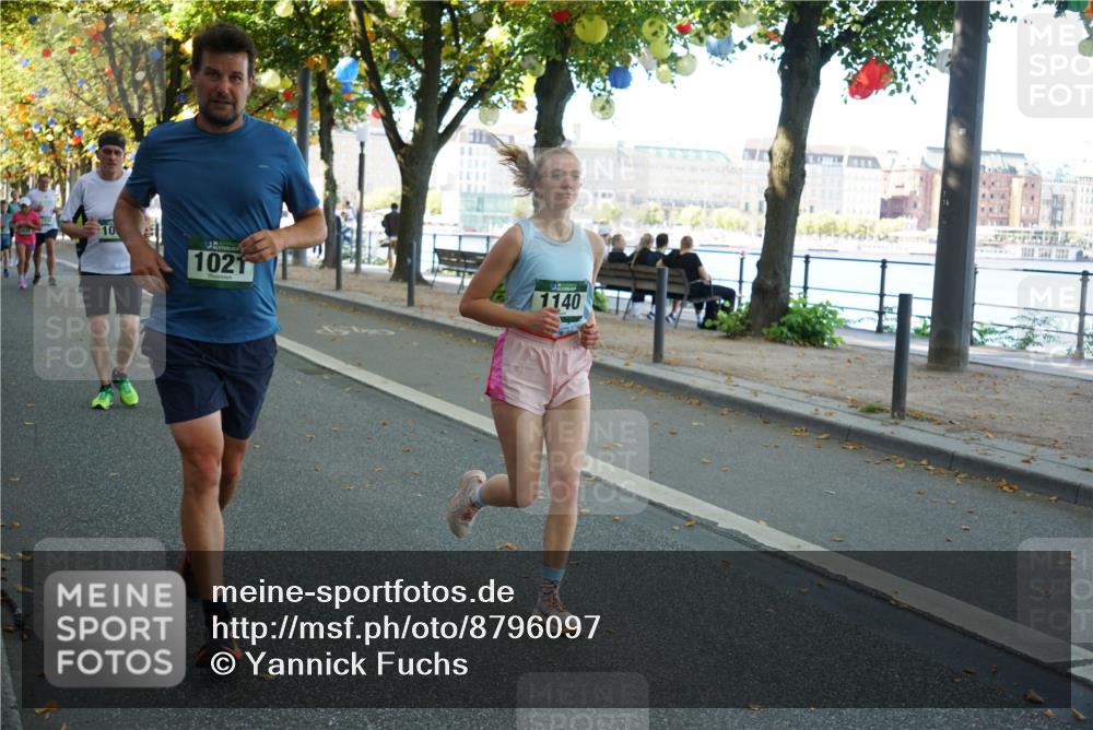 07.09.2025 - BARMER Alsterlauf Yannick Fuchs http://msf.ph/oto/8796097 07.09.2025 11:44:19 Laufen 1021, 1140 meine-sportfotos.de