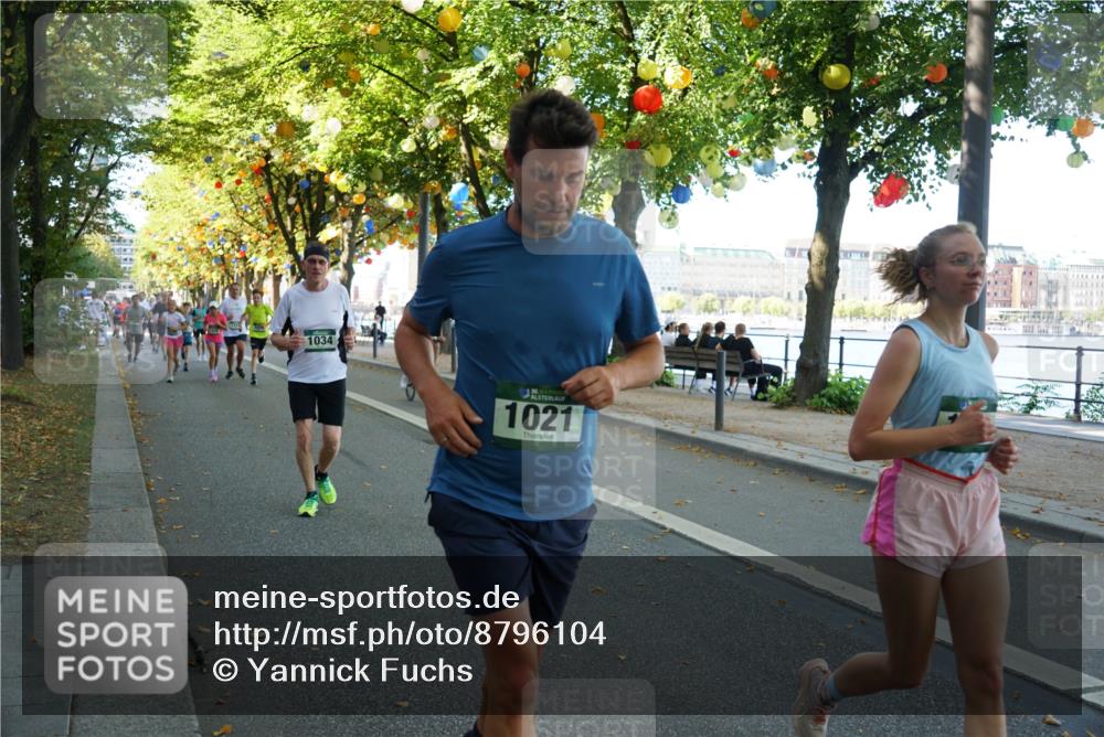 07.09.2025 - BARMER Alsterlauf Yannick Fuchs http://msf.ph/oto/8796104 07.09.2025 11:44:20 Laufen 1034, 136, 1021 meine-sportfotos.de