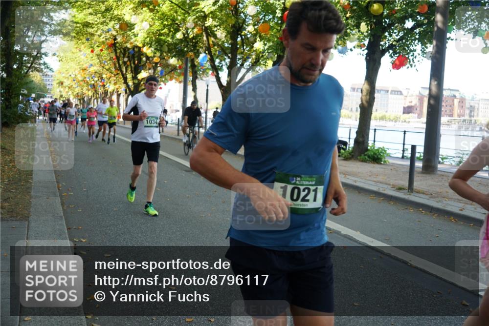 07.09.2025 - BARMER Alsterlauf Yannick Fuchs http://msf.ph/oto/8796117 07.09.2025 11:44:20 Laufen 1034, 136, 1021 meine-sportfotos.de