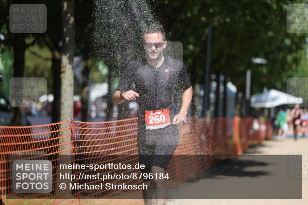 07.09.2025 - 19. Norderstedt Triathlon Michael Strokosch http://msf.ph/oto/8796184 07.09.2025 13:02:31 Laufen 260 meine-sportfotos.de