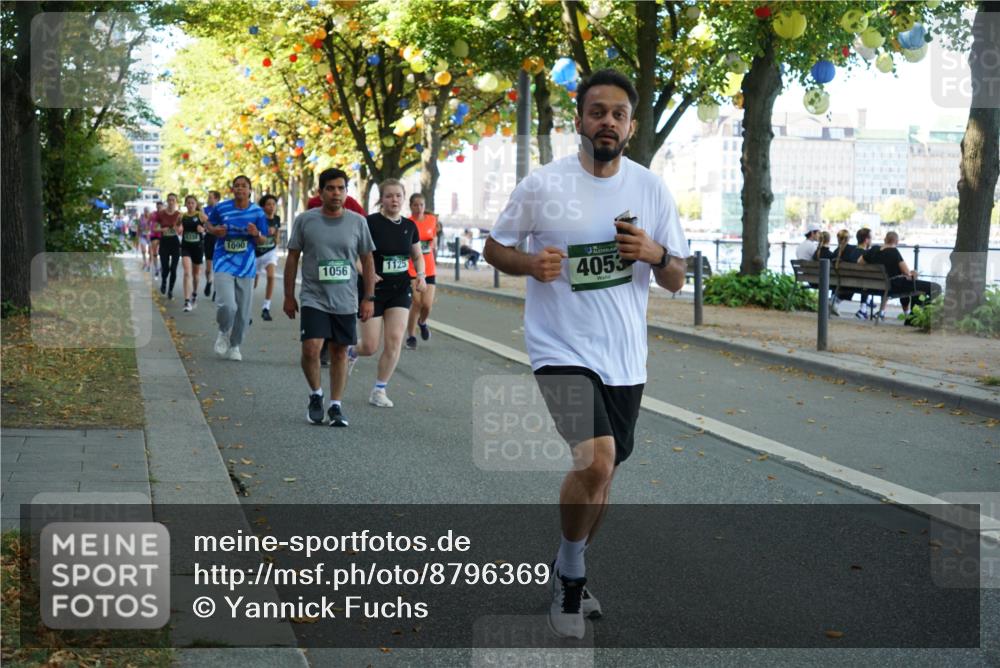 07.09.2025 - BARMER Alsterlauf Yannick Fuchs http://msf.ph/oto/8796369 07.09.2025 11:44:33 Laufen 1090, 1056, 1125, 4053 meine-sportfotos.de