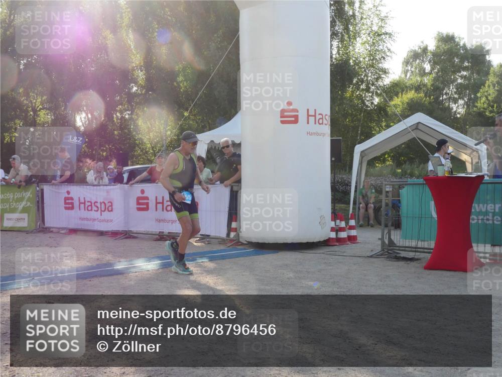 07.09.2025 - 19. Norderstedt Triathlon Zöllner http://msf.ph/oto/8796456 07.09.2025 17:14:49 Ziel 1455 meine-sportfotos.de