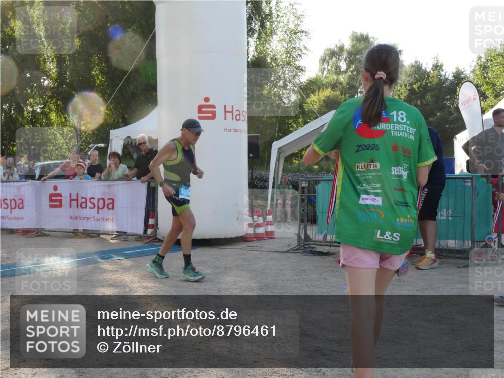 07.09.2025 - 19. Norderstedt Triathlon Zöllner http://msf.ph/oto/8796461 07.09.2025 17:14:49 Ziel 1455 meine-sportfotos.de