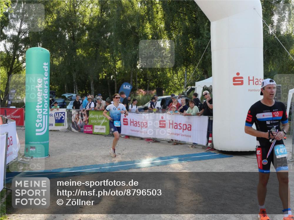 07.09.2025 - 19. Norderstedt Triathlon Zöllner http://msf.ph/oto/8796503 07.09.2025 17:15:44 Ziel 903 meine-sportfotos.de