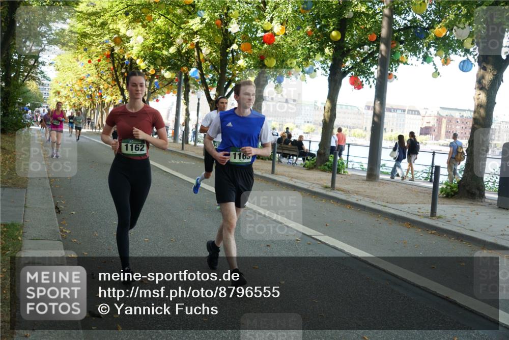 07.09.2025 - BARMER Alsterlauf Yannick Fuchs http://msf.ph/oto/8796555 07.09.2025 11:44:42 Laufen 1162, 840, 1165 meine-sportfotos.de