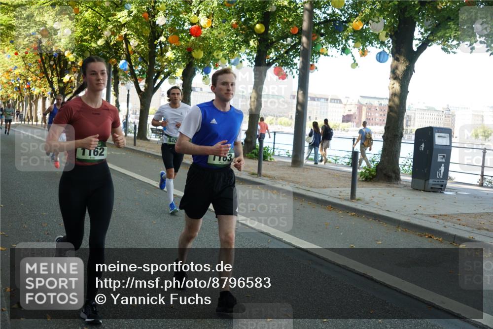 07.09.2025 - BARMER Alsterlauf Yannick Fuchs http://msf.ph/oto/8796583 07.09.2025 11:44:42 Laufen 1162, 840, 03 meine-sportfotos.de