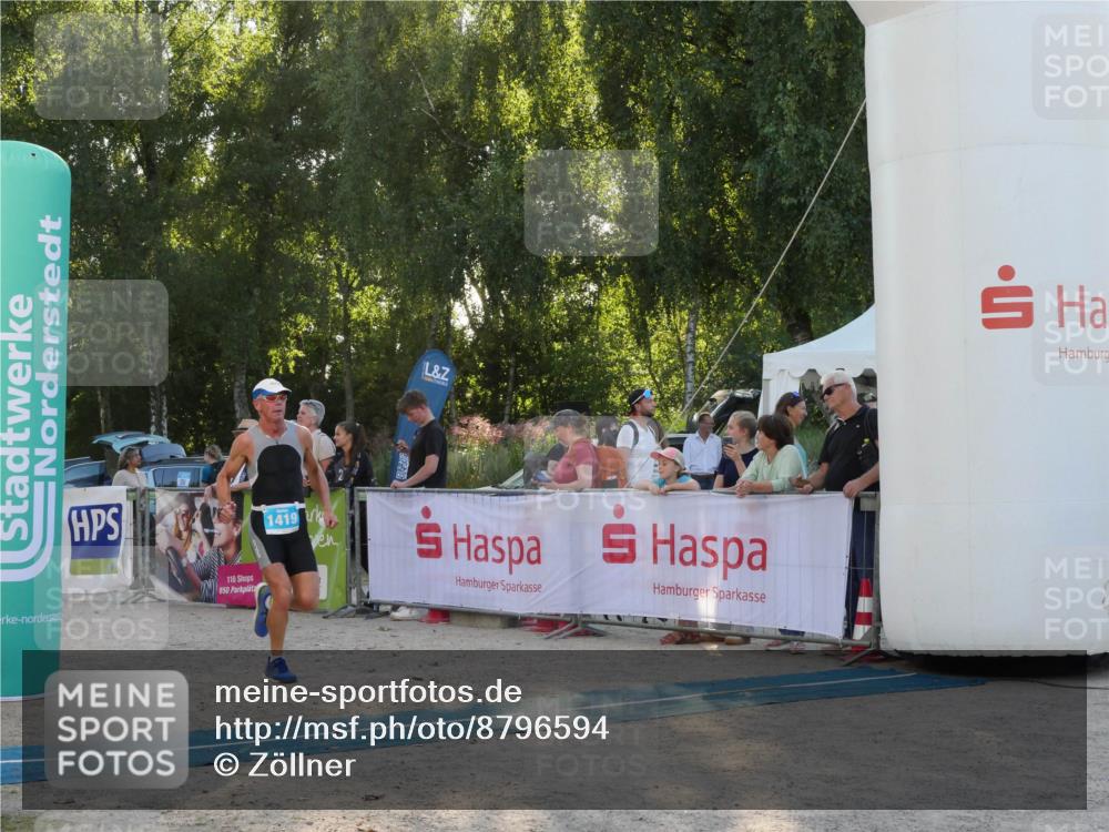 07.09.2025 - 19. Norderstedt Triathlon Zöllner http://msf.ph/oto/8796594 07.09.2025 17:16:38 Ziel 1419 meine-sportfotos.de